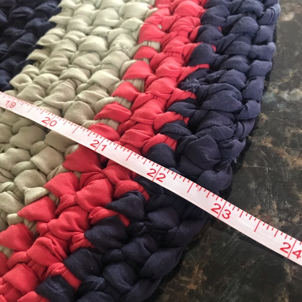 Rag Rug - Hand Crafted 🥰 - Picture 8 of 9